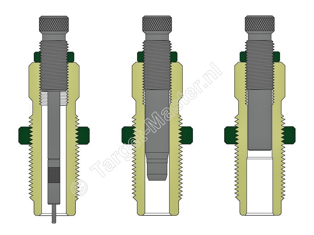 Redding Straight Wall Cases 3-Die Set .44 Special, .44 Magnum